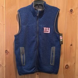 NY Giants men’s knit vest